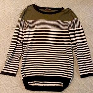 Suzy Shier Stripes Sweater